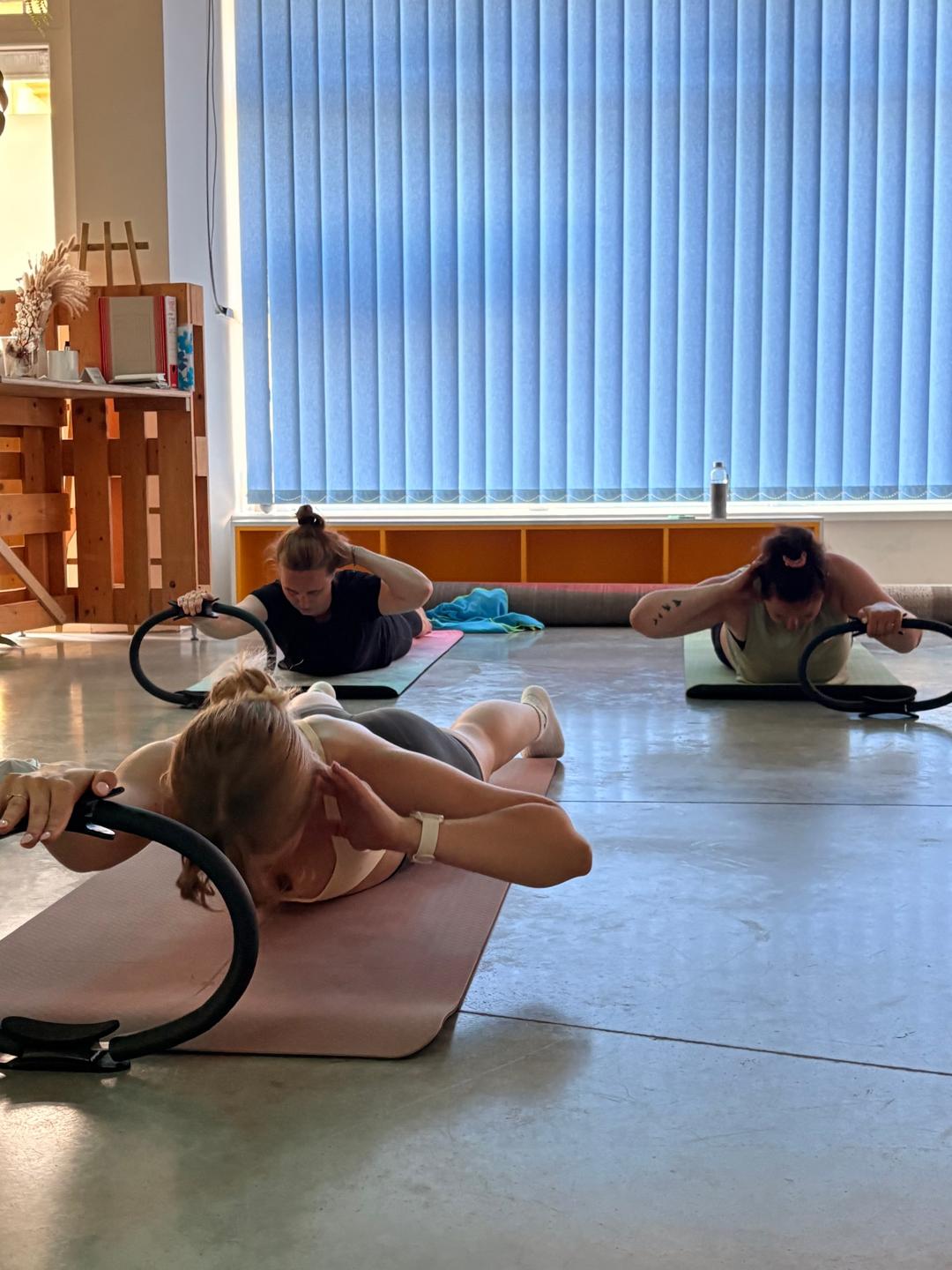 Lekce Pilates ve studiu